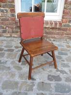 Ancienne chaise basse pour enfants banc Torck en bois, Enlèvement
