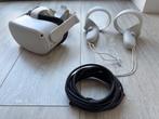 Oculus quest 2 256go + câble meta link, Games en Spelcomputers, Virtual Reality, Ophalen of Verzenden, Zo goed als nieuw, VR-bril