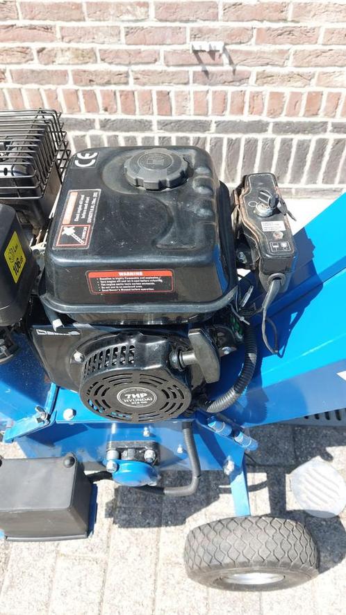 Houtversnipperaar, Hyundia 4 tact 7 pk 212cc benzine, Tuin en Terras, Hakselaars, Gebruikt, Benzine, Ophalen