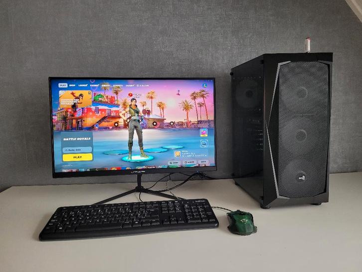 ✅ Game PC  - i5 9600KF - Gtx 1650 - 8 GB - SSD  ✅, Computers en Software, Desktop Pc's, Zo goed als nieuw, 4 Ghz of meer, HDD