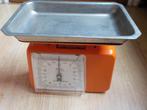 retro weegschaal oranje, Verzamelen, Ophalen of Verzenden, Huis en Inrichting