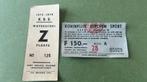 Ticket Berchem Sport - Waterschei 78/79, Verzenden, Gebruikt