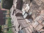 Rode beton klinker, Ophalen, Gebruikt