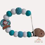 noekies Kerst speenkoord kerstman turquoise wit rood, Kinderen en Baby's, Verzenden, Nieuw, Overige typen
