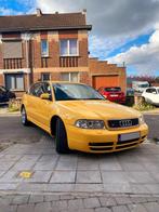 Audi S4 B5 Geel Imola, Auto's, Zwart, Leder, Cruise Control, Vierwielaandrijving