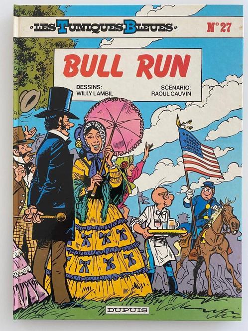 Les Tuniques Bleues 27 Bull Run EO 1987 avec planche billets, Livres, BD, Utilisé, Une BD, Enlèvement ou Envoi