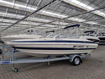Larson 208 LXI van het jaar 2007 Volvo Penta 5.0 GXI 270 PK, 6 mètres ou plus, Enlèvement ou Envoi, Polyester, Essence