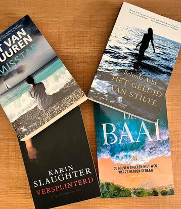 4 lit thrillers Slaughter Reynolds Aebi Van Vuuren beschikbaar voor biedingen