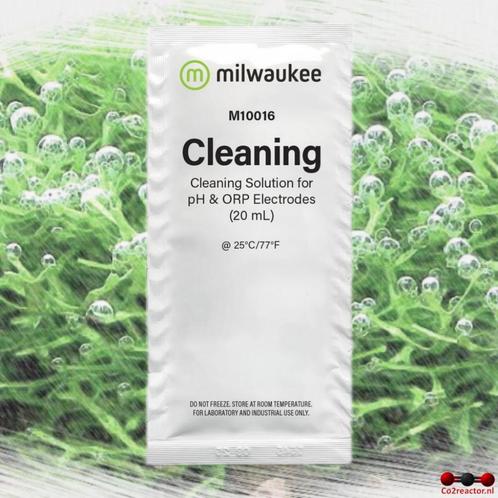 Milwaukee M10016 sachets reinigingsvloeistof elektrode, Dieren en Toebehoren, Vissen | Aquaria en Toebehoren, Nieuw, Overige typen