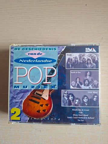2cd box. Geschiedenis van de Nederlandse popmuziek 70-74. beschikbaar voor biedingen