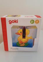 Goki Houten Blokpuzzel Babydieren, Kinderen en Baby's, Ophalen, Gebruikt