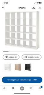 Kallax kasten ikea, Huis en Inrichting, Ophalen, Zo goed als nieuw