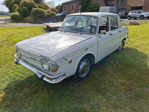 Renault R10 USA, Autos, Oldtimers & Ancêtres, Particulier, Renault, Essence, Berline, 5 portes, Boîte manuelle, Blanc, Brun, Cuir