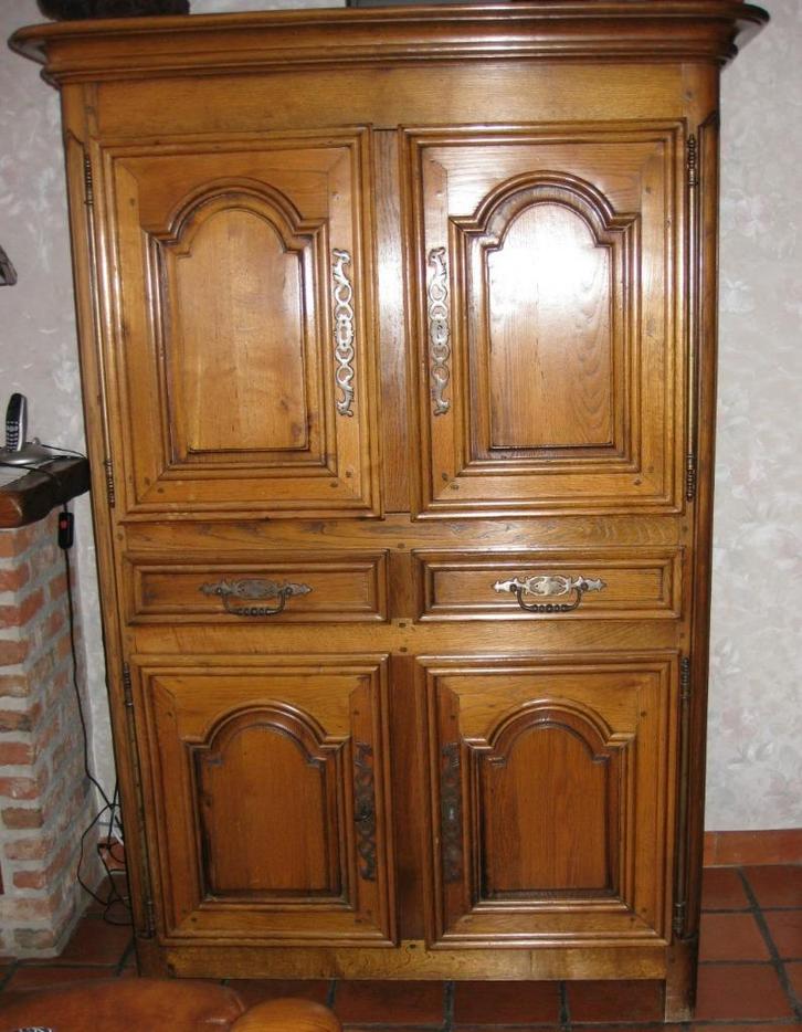 eiken kast, Huis en Inrichting, Kasten | Dressoirs, Gebruikt, 100 tot 150 cm, 50 tot 75 cm, Eikenhout, Ophalen