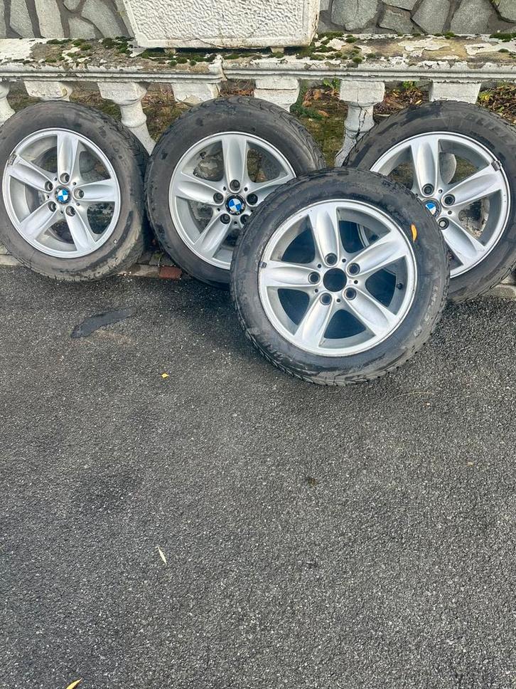 Bmw velgen met winterbanden., Auto-onderdelen, Banden en Velgen, Velg(en), Winterbanden, Ophalen