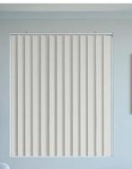 Louverdrape lamellen, Ophalen, 200 cm of meer, Wit, 150 tot 200 cm