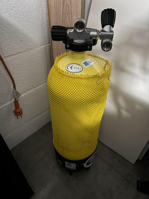 Bouteille de plongée 15L 230 bars jaune Roth, Watersport en Boten, Duiken, Zo goed als nieuw, Duikfles, Ophalen