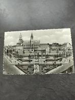 Zwart wit briefkaart van de markt van sint-niklaas 1961, Verzamelen, Ophalen of Verzenden