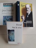 INTRODUCTION À LA PSYCHANALYSE+LE RÊVE+DICO DE PSYCHIATRIE, Livres, Comme neuf, Enlèvement