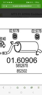 Uitlaat opel corsa d gezocht,achterste pot, Auto diversen, Ongevalwagen, Automaat, Opel, Ophalen of Verzenden, Benzine