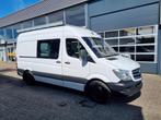 Mercedes-Benz Sprinter 316 CDI/ L2H2/ DC/ 5 Pers/ Navi, Auto's, Te koop, 120 kW, 163 pk, Gebruikt