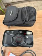 Fototoestel minolta riva zoom 70 EX plus tasje, Audio, Tv en Foto, Fotocamera's Analoog, Ophalen, Zo goed als nieuw, Minolta