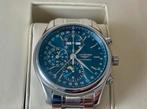 Longines Master Collection Chrono Moonphase (l27734926), Handtassen en Accessoires, Horloges | Heren, Staal, Staal, Polshorloge