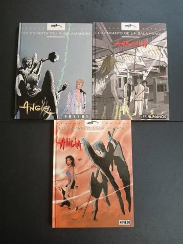 Lot de 3 bd les enfants de la salamandre 1 à 3 (série complè beschikbaar voor biedingen