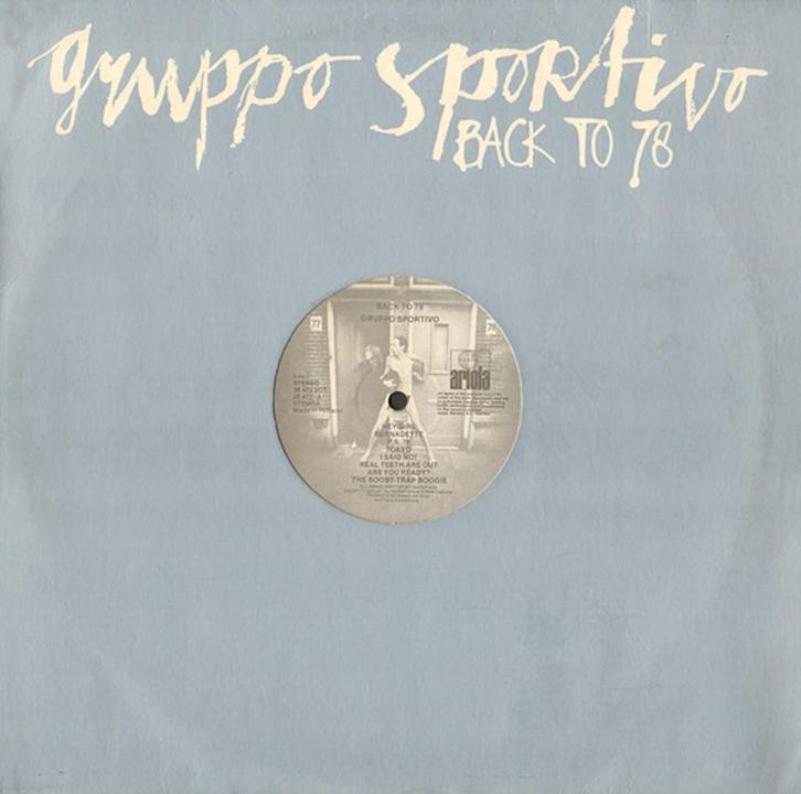 Gruppo Sportivo – Back To 78/ Vinyl lp --1978, Cd's en Dvd's, Vinyl | Rock, Gebruikt, Poprock, 12 inch, Ophalen of Verzenden