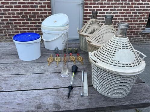 Materiaal om zelf wijn te maken, Hobby en Vrije tijd, Overige Hobby en Vrije tijd, Gebruikt, Ophalen