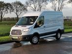 Ford Transit 130 2.0 L2H2 Airco 3-zits, Tissu, Carnet d'entretien, Achat, Ford