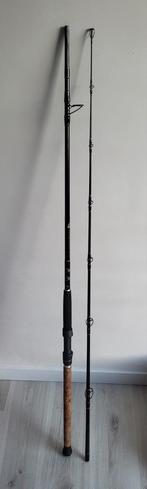 Black cat cat buster 285cm max 300g meerval hengel, Watersport en Boten, Ophalen, Zo goed als nieuw, Werphengel