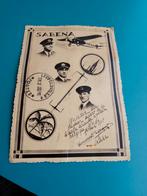 Postkaart Sabena 1935 ter ere vd eerste vlucht België congo, Verzamelen, Ophalen of Verzenden