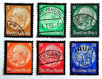 DR: 6X Tod von Paul von Hindenburg 1934 beschikbaar voor biedingen