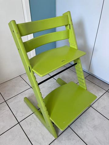 Stokke tripp trapp meegroeistoel (nieuw model!), Ophalen, Gebruikt, Meegroeistoel