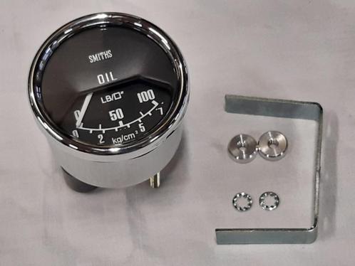 oliedrukmeter - Smiths - 52 mm - CLASSIC MINI, Auto-onderdelen, Dashboard en Schakelaars, Mini, Oldtimer onderdelen, Rover, Universele onderdelen