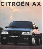 CITROËN AX,  5 verschillende folders, Livres, Autos | Brochures & Magazines, Enlèvement ou Envoi, Comme neuf, Citroën
