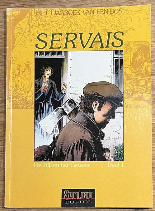 Servais - De bijl en het geweer 1 (1997) Strip, Boeken, Stripverhalen, Gelezen, Eén stripboek, Ophalen of Verzenden