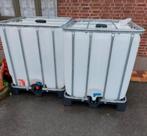 IBC container/watervat 1000l, Comme neuf, Synthétique, Enlèvement ou Envoi, 150 litres ou plus