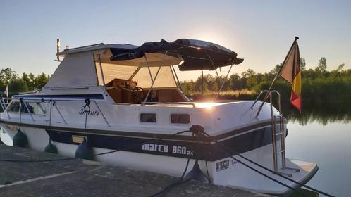 Marco 860 AK kajuitboot, Watersport en Boten, Motorboten en Motorjachten, Gebruikt, Polyester, 6 tot 9 meter, Diesel, Binnenboordmotor