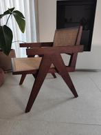 Fauteuil hout en rotan, Ophalen, Nieuw, Hout