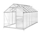 Polycarbonaat broeikas 3m75x1m85x1m95 aluminium Nieuw, Polycarbonaat, Vampira1804@hotmail.com, Pets&gardenshop, Verzenden