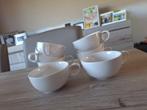 8 koffietassen met schoteltjes, Ophalen, Zo goed als nieuw, Effen, Compleet servies