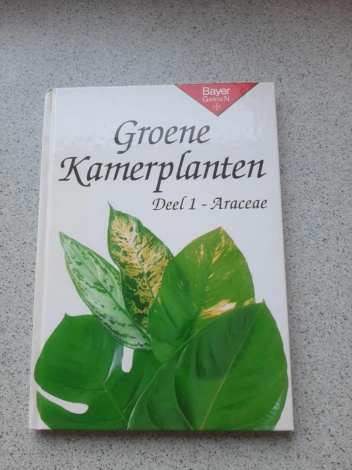 Boek "Groene Kamerplanten" Deel 1 – Araceae, Boeken, Wonen en Tuinieren, Zo goed als nieuw, Kamerplanten, Ophalen of Verzenden