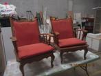 2 fauteuil retro en bon etat, Maison & Meubles, Enlèvement, Tissus, Utilisé, Retro