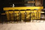 cafe toog, Huis en Inrichting, Ophalen, Gebruikt, Inclusief barstoelen