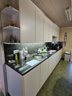 Grote keuken met zwart marmeren werbladen., Huis en Inrichting, Ophalen, Zwart, Greeploos