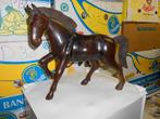 Art Deco Houtsnijwerk .Hardhout.Paard, Enlèvement ou Envoi