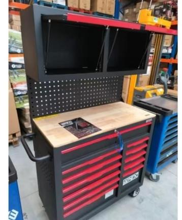 Apex werkbank & Gereedschapswagen 12 lades bovenkast.Nieuw!! beschikbaar voor biedingen
