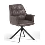 Nieuw stoffen armstoel draaistoel 140 euro per stuk., Ophalen, Nieuw, Stof, Vijf, Zes of meer stoelen